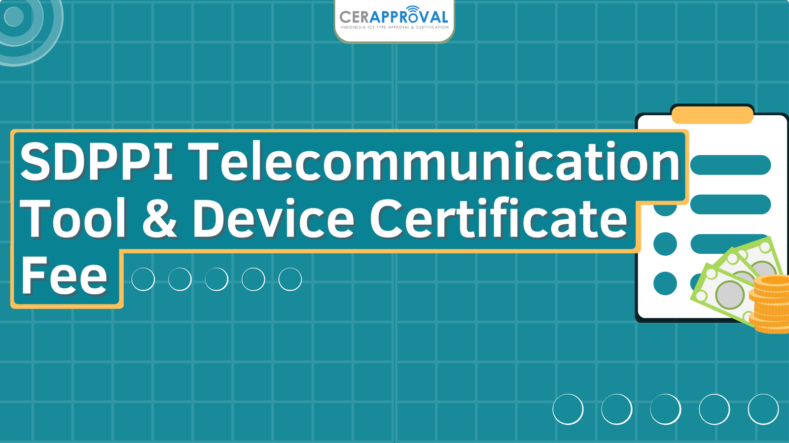 SDPPI Telecommunication Tool and Device Certificate Fee