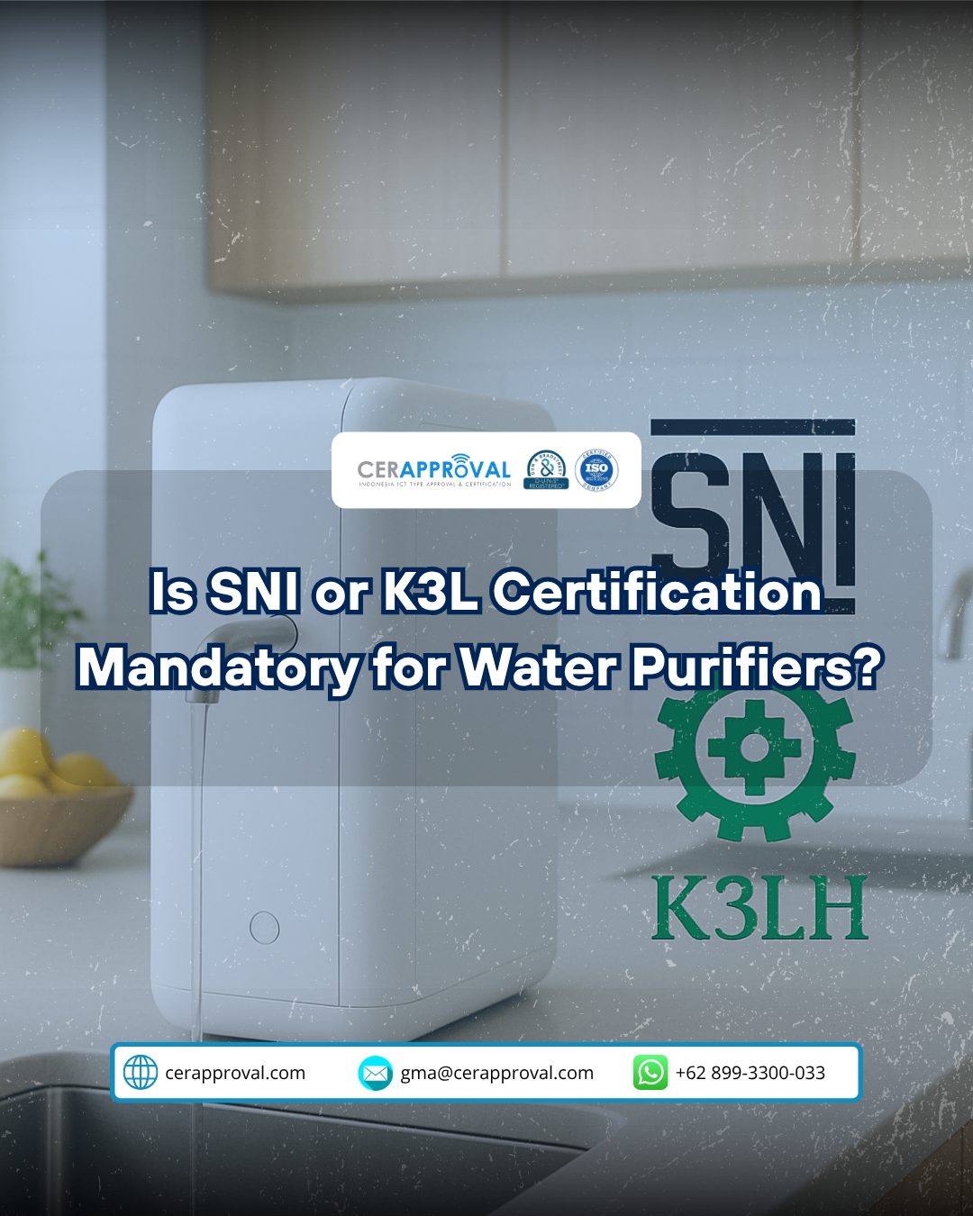 Is SNI or K3L Certification Mandatory for Water Purifiers?