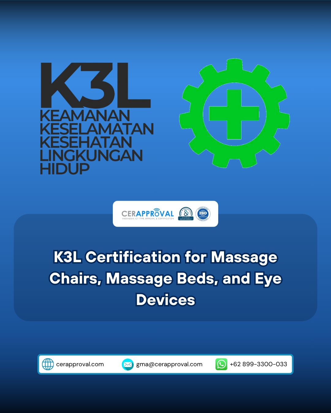 Why Massage Chairs, Massage Beds, and Massage Eye Devices Must Have K3L Certification