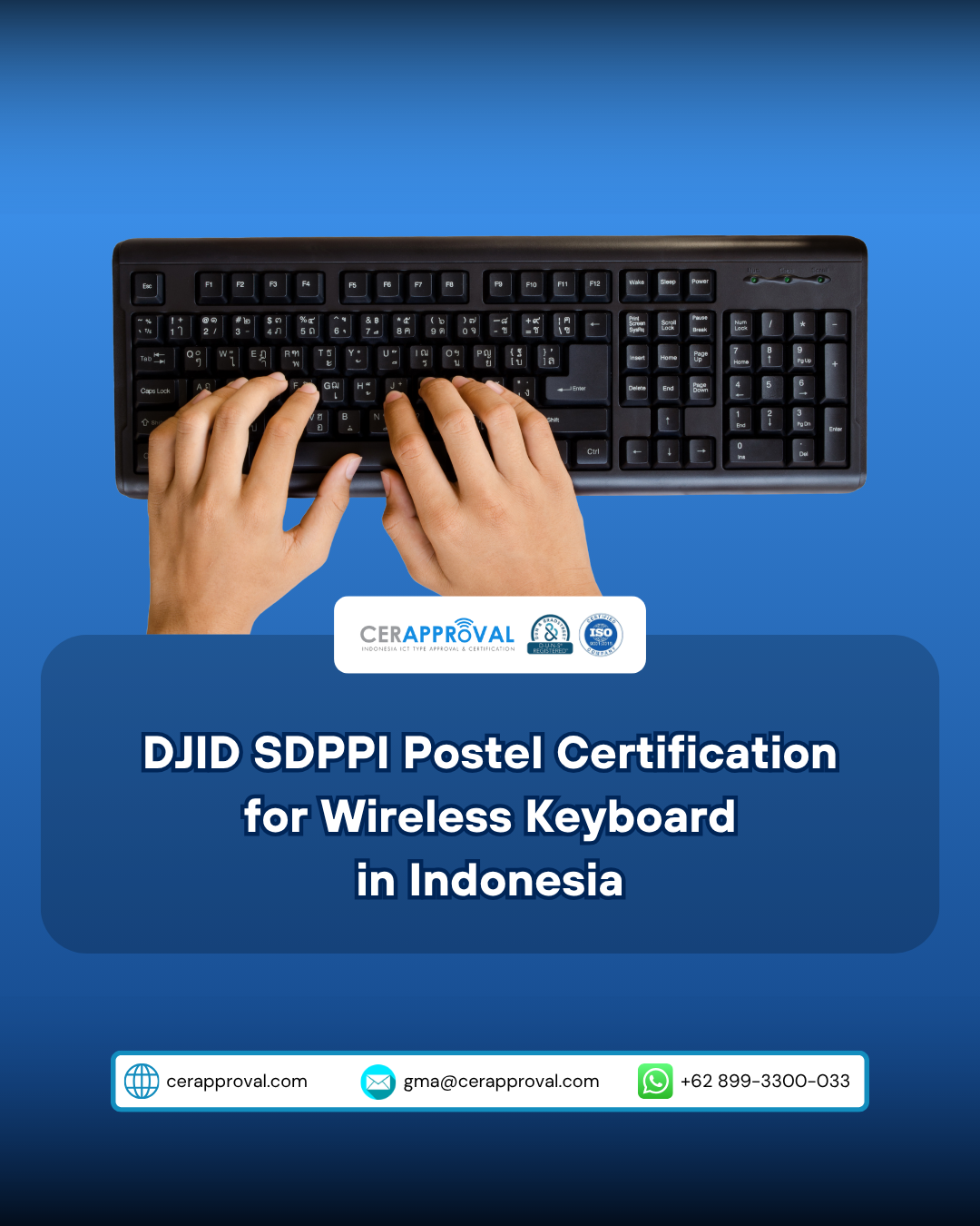 Wireless Keyboard Postel Certification Thumbnail