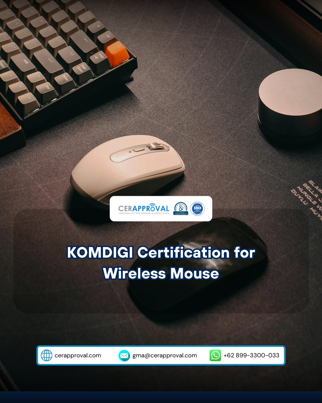 KOMDIGI Certification for Wireless Mouse