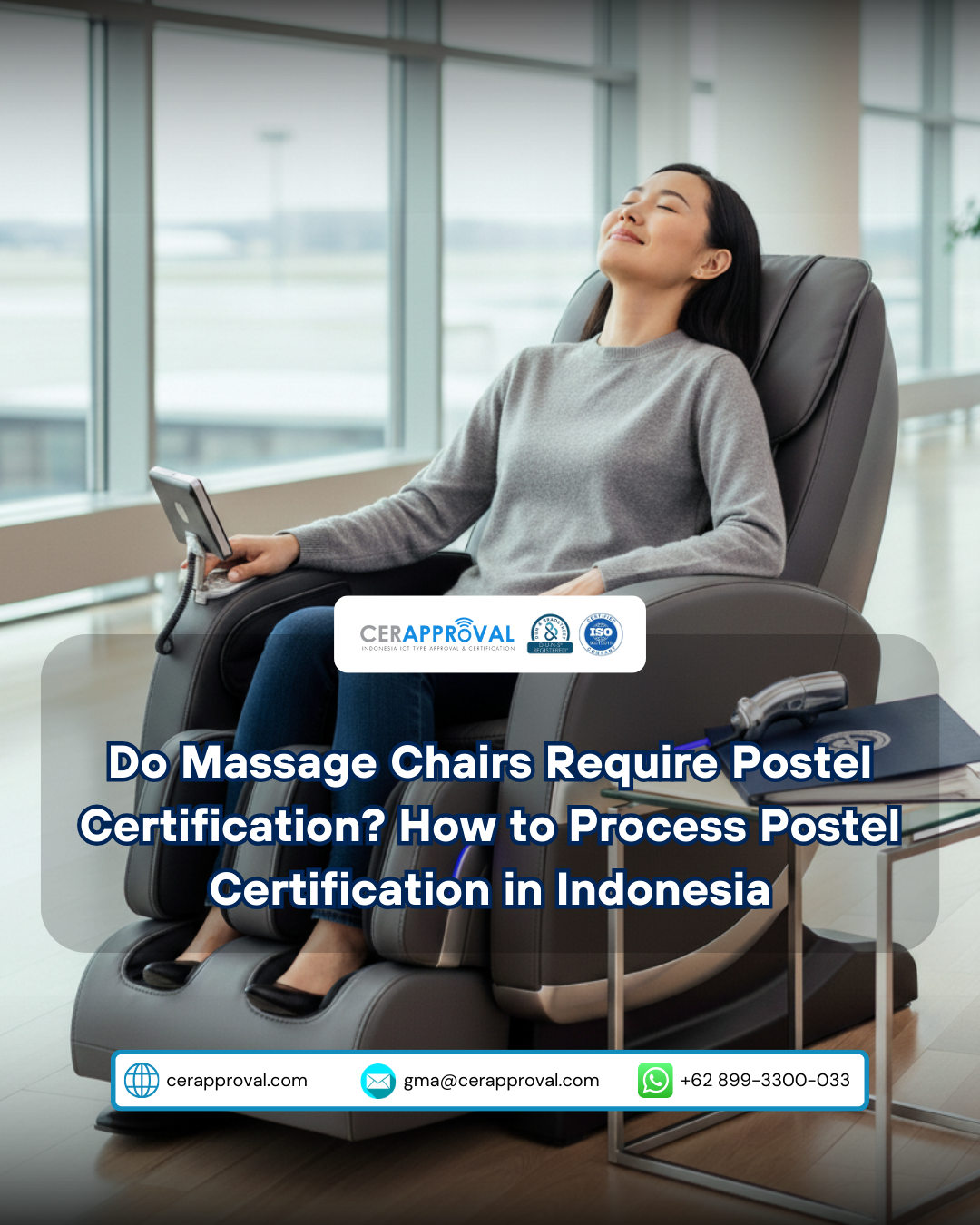 Do Massage Chairs Require Postel Certification? How to Process Postel Certification in Indonesia