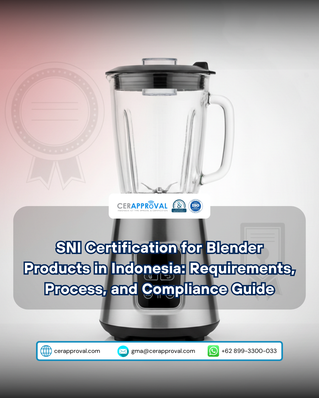 SNI Certification for Blender Products in Indonesia: Requirements, Process, and Compliance Guide