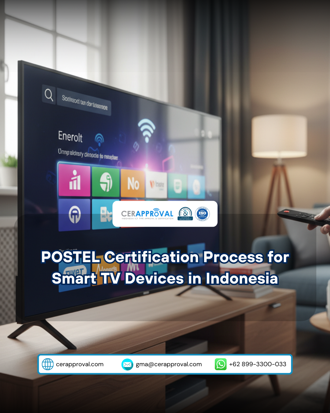 POSTEL Certification Process for Smart TV Devices in Indonesia