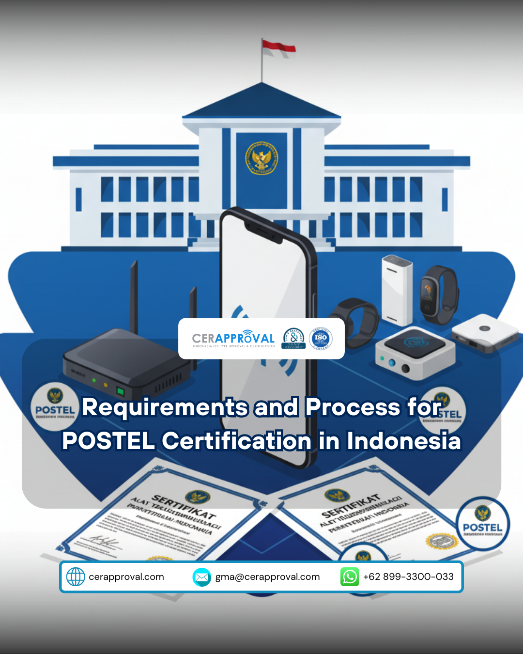 Requirements and Process for POSTEL Certification in Indonesia