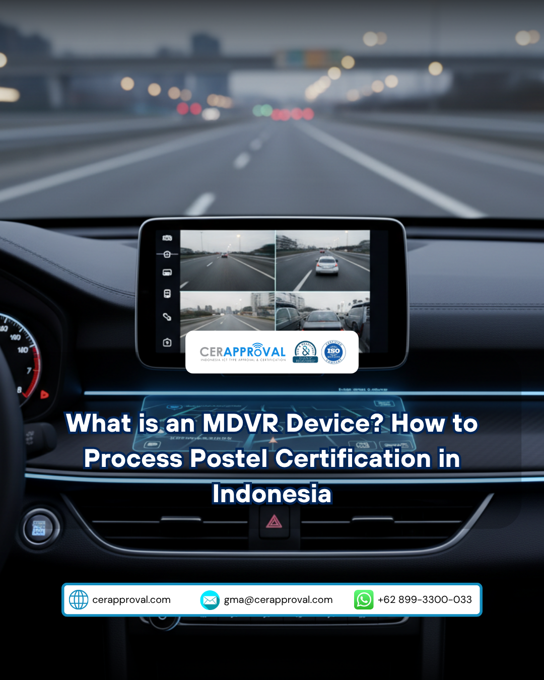 What is an MDVR Device? How to Process Postel Certification in Indonesia
