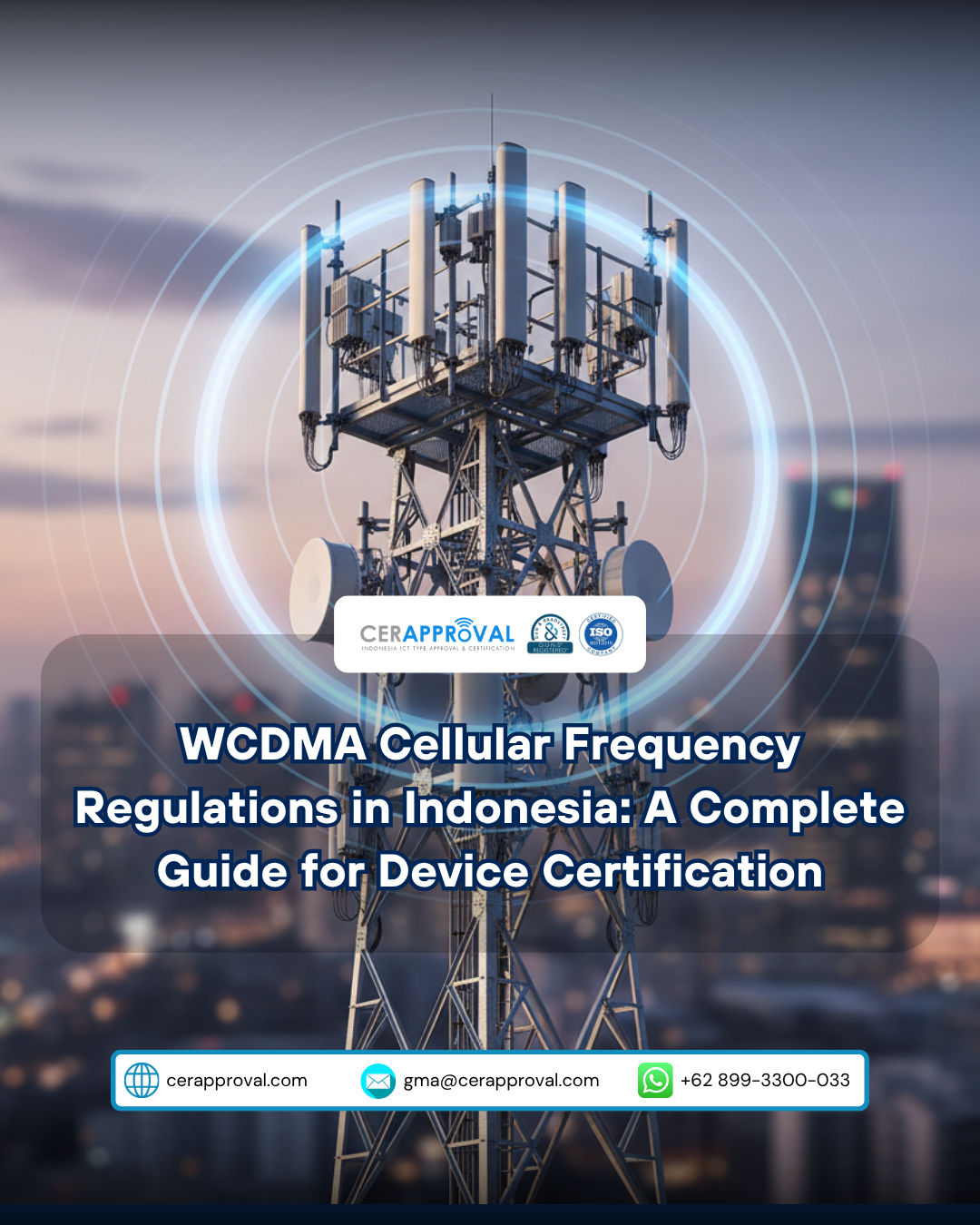 WCDMA Cellular Frequency Regulations in Indonesia: A Complete Guide for Device Certification