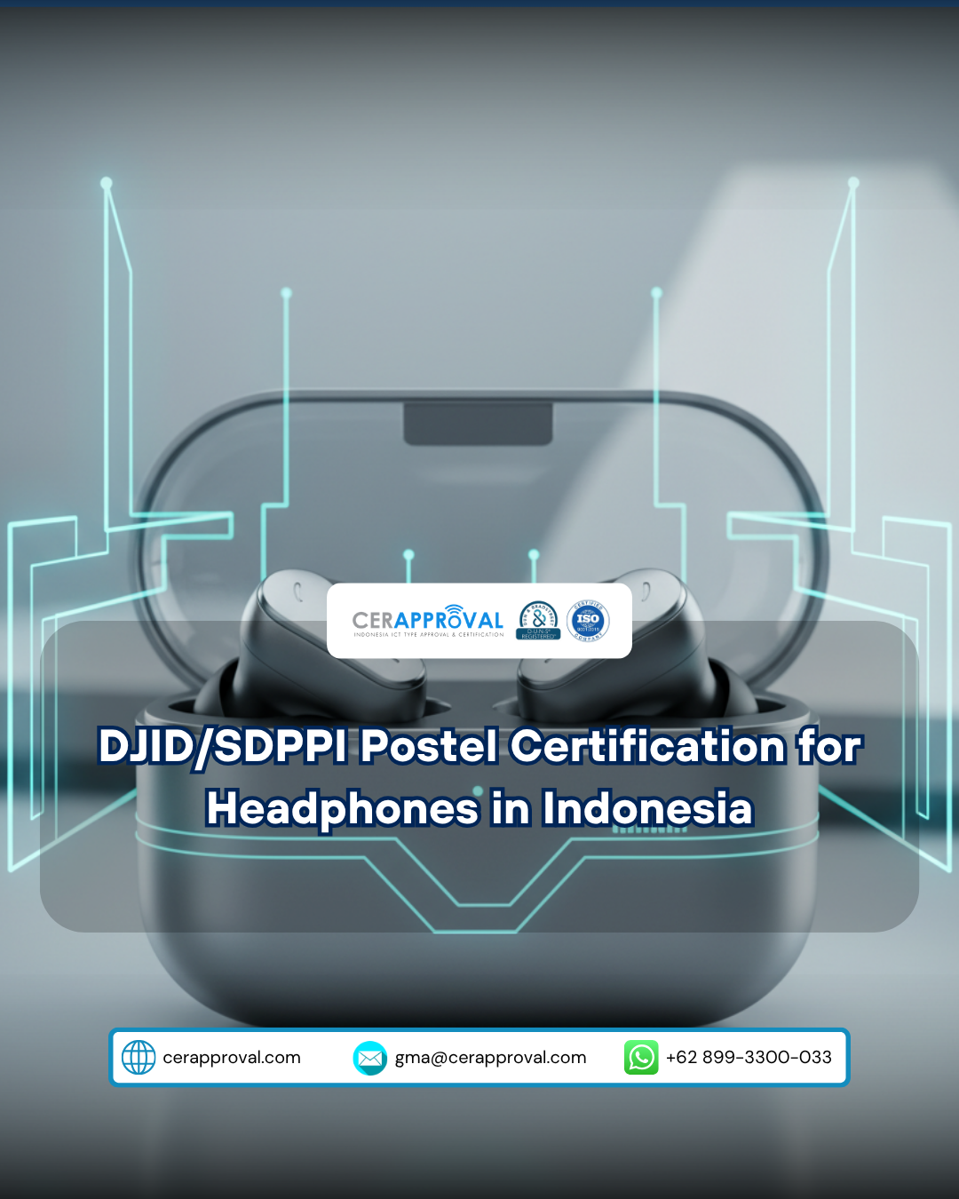 DJID/SDPPI Postel Certification for Headphones in Indonesia
