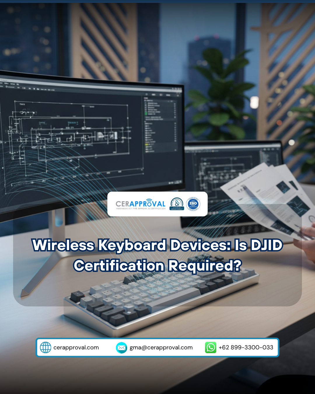 Wireless Keyboard Devices: Is DJID Certification Required?