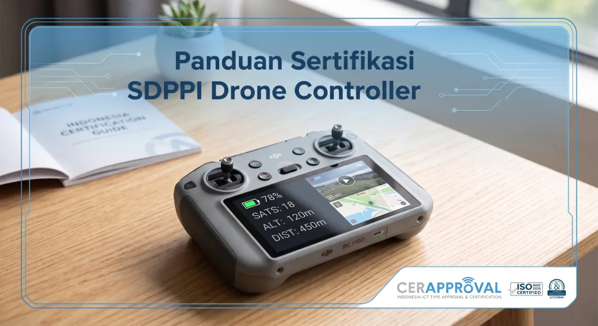 Sertifikasi SDPPI Drone Controller: Panduan & Jasa Proses Resmi