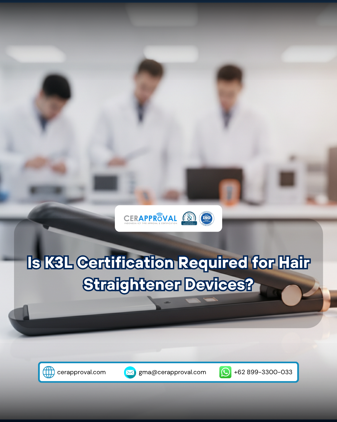 Is K3L Certification Required for Hair Straighteners in Indonesia?