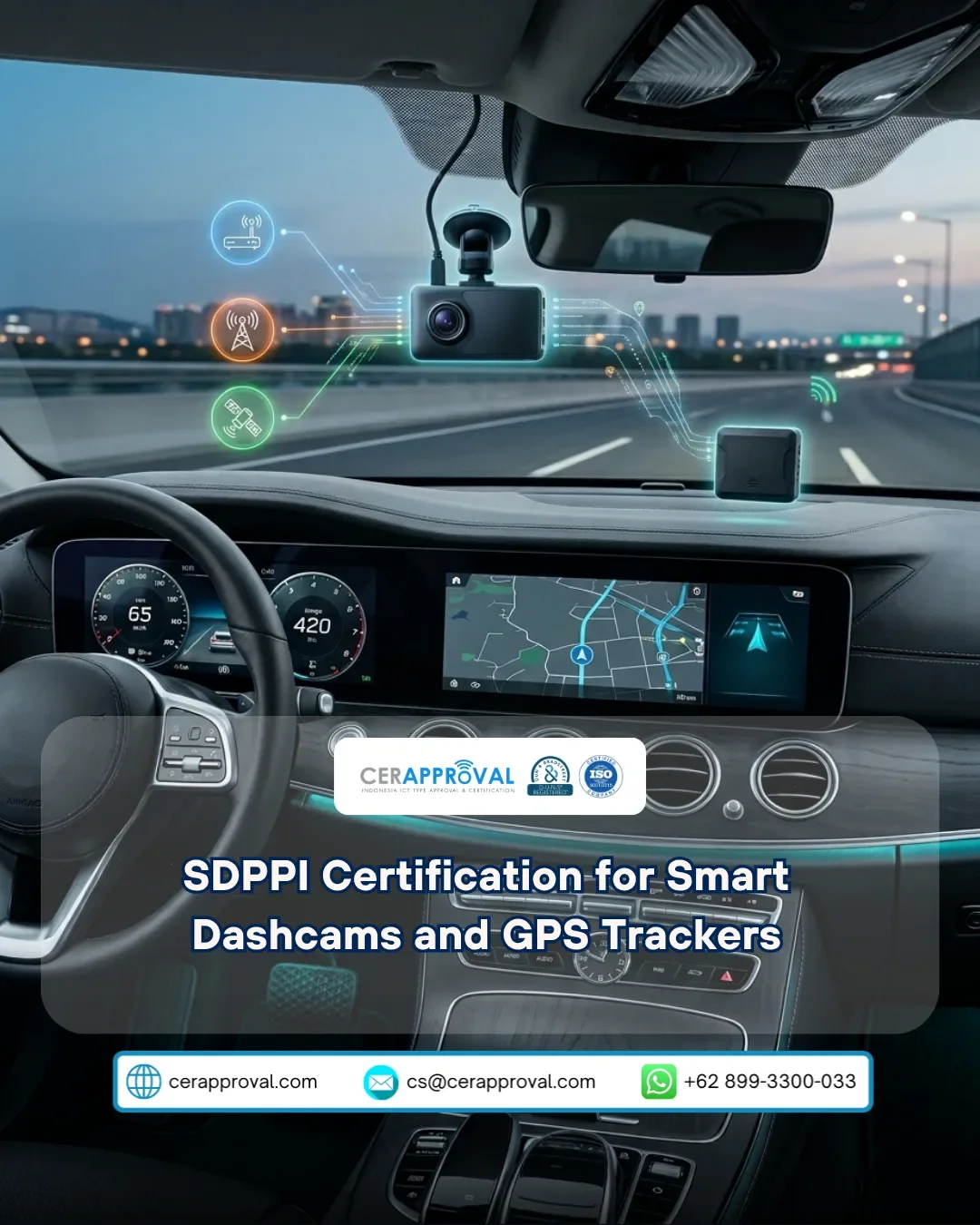 SDPPI Certification for Smart Dashcams and GPS Trackers
