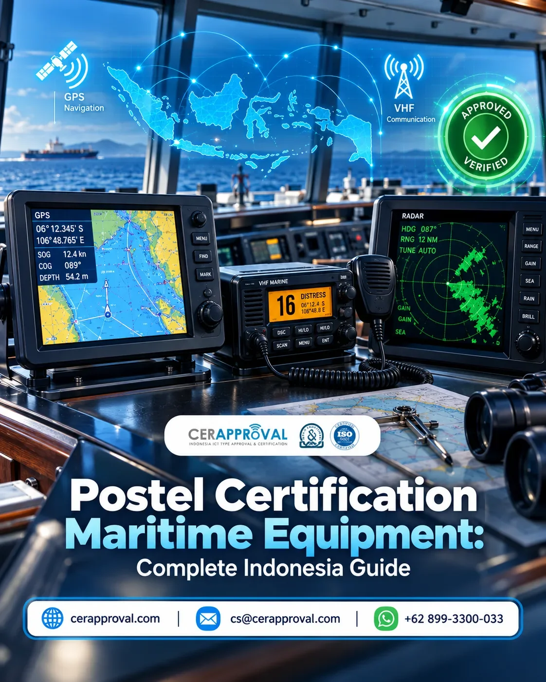 Postel Certification Maritime Equipment: Complete Indonesia Guide