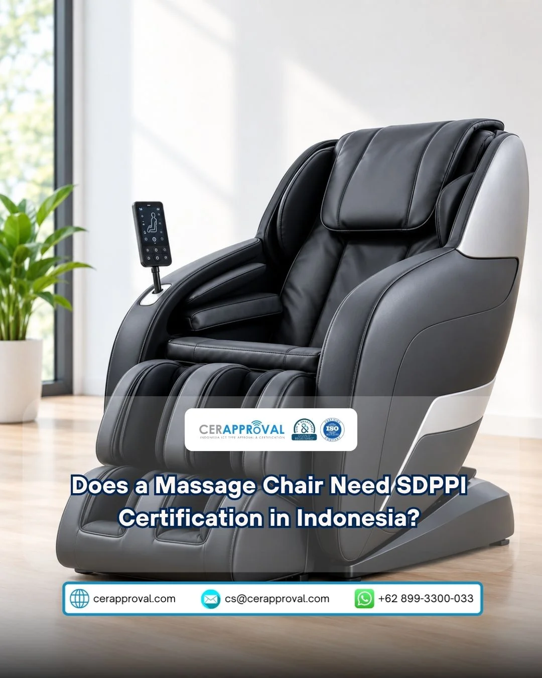 Does a Massage Chair Need SDPPI Certification in Indonesia? How to Apply